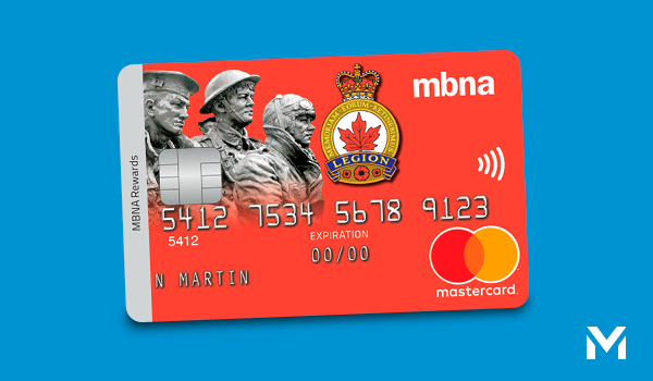 Royal Canadian Legion MBNA Rewards